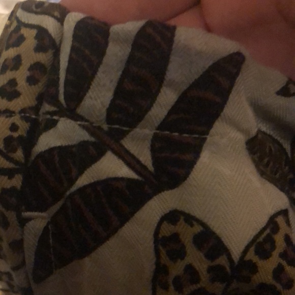 Women’s rayon Y2k bohemian beachy tropical vacation two piece lounge wear set - Picture 12 of 13